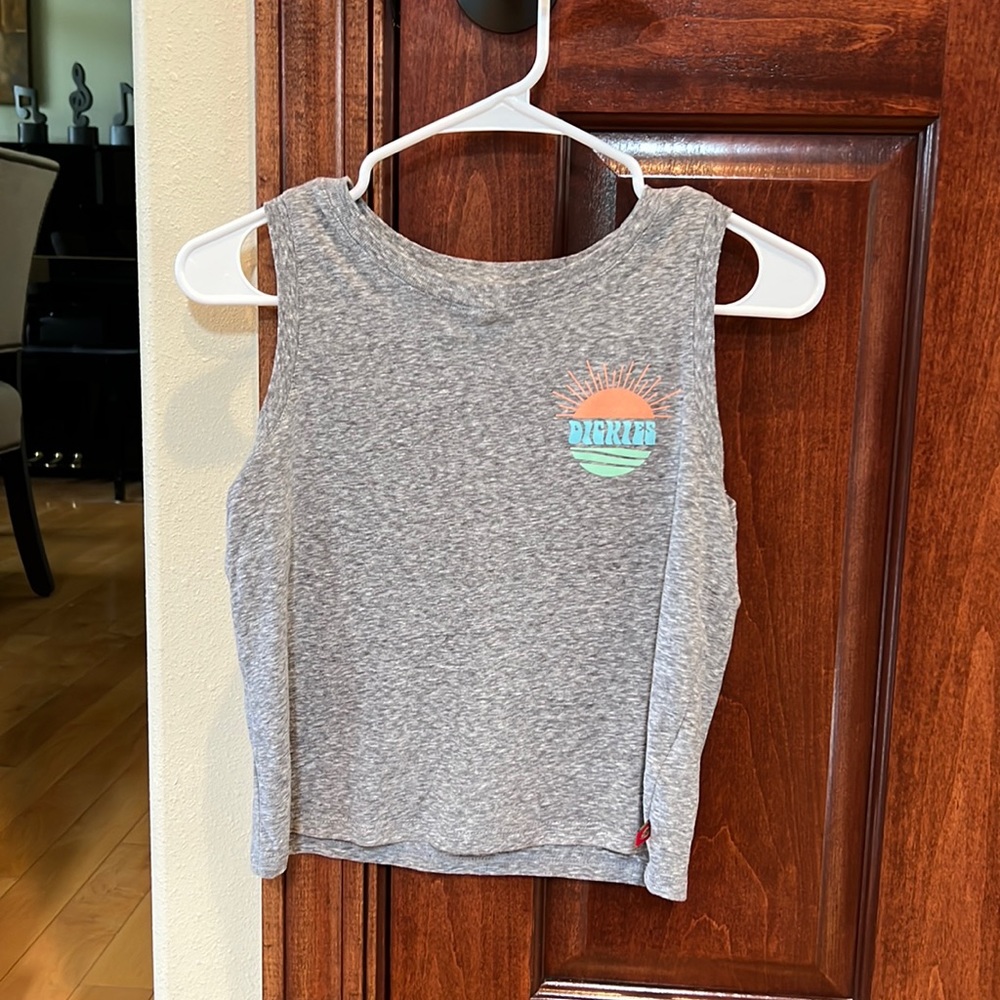 Dickies Grey tank top, size small